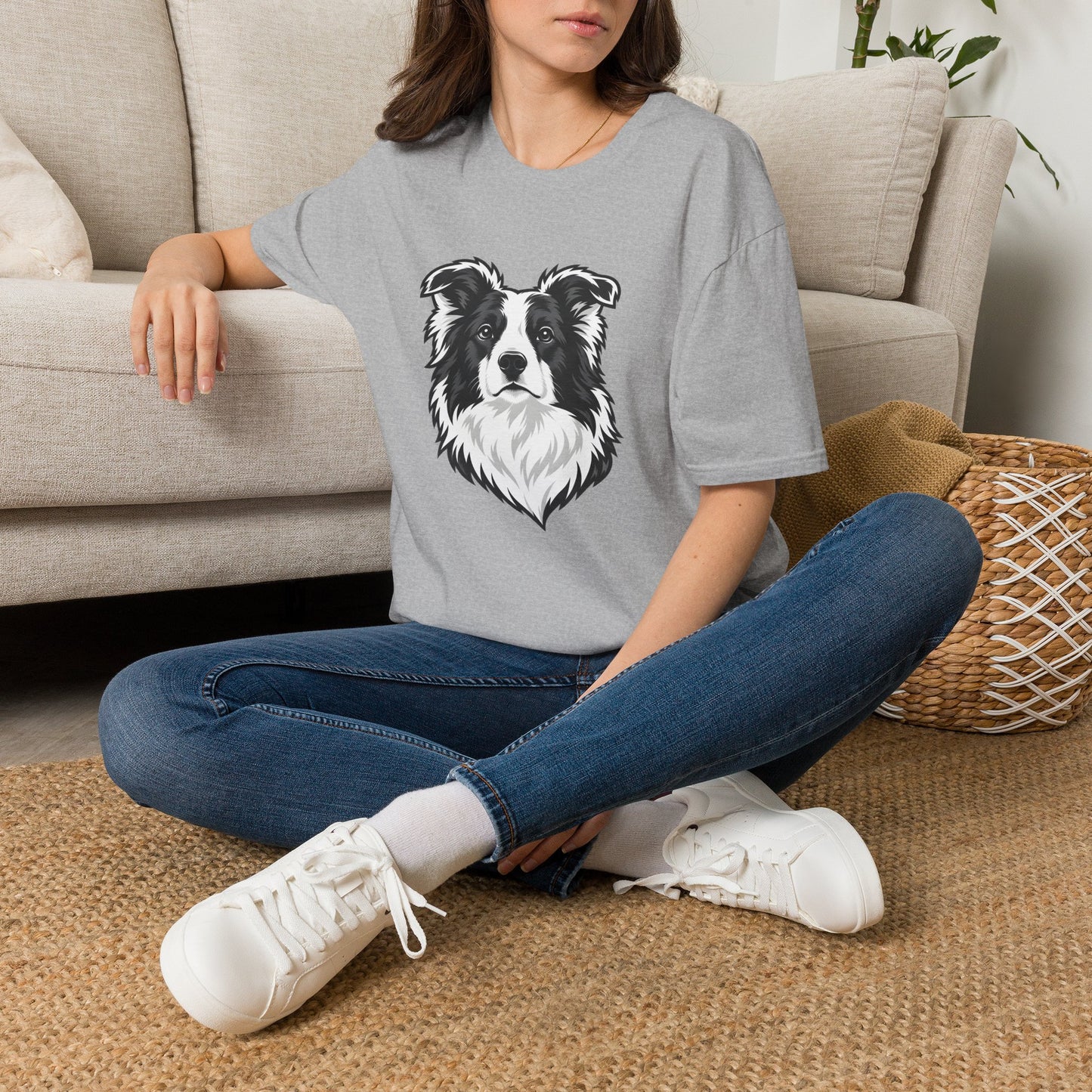 Collie Crest - Softstyle T-Shirt