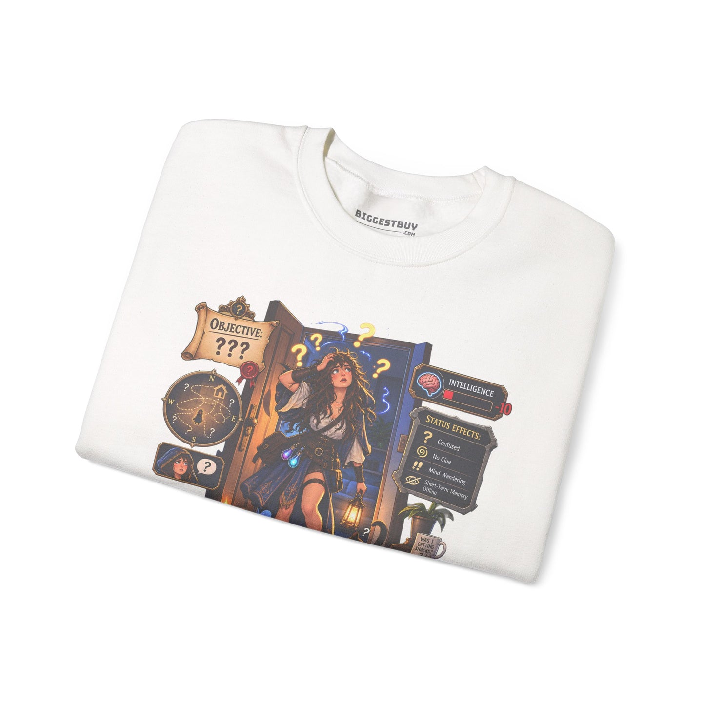Quest Lost - Crewneck Sweatshirt
