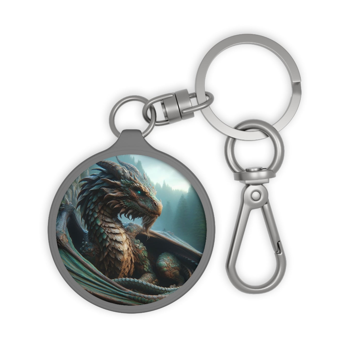 Round Keychain