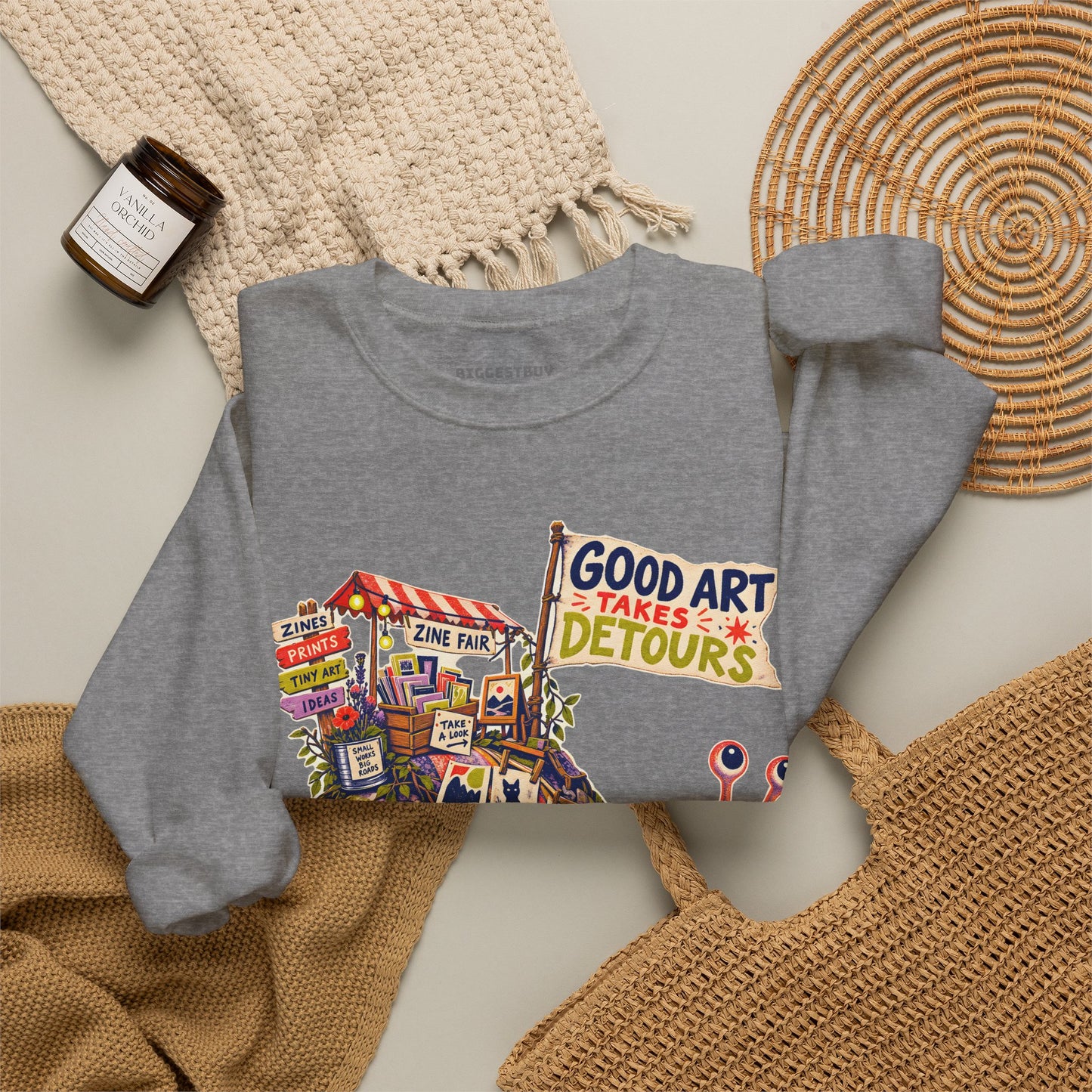 Art Detour - Crewneck Sweatshirt
