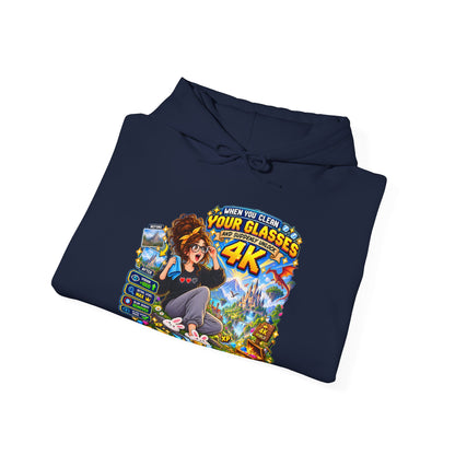 Glasses Galaxy - Pullover Hoodie