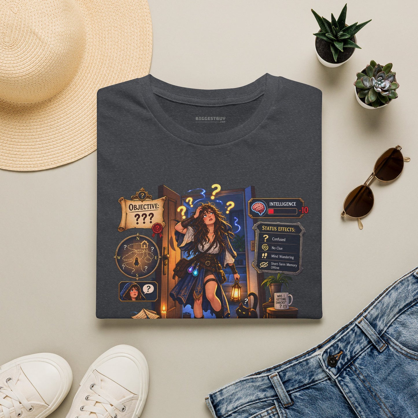 Quest Lost - Softstyle T-Shirt