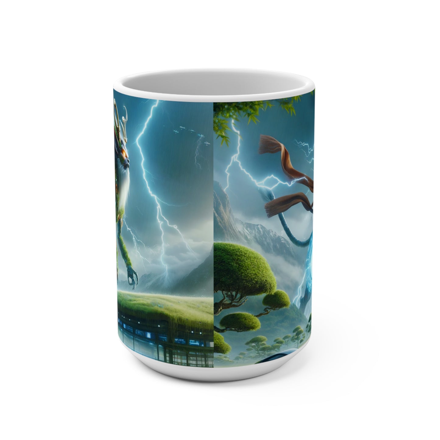 Tall Ceramic Mug