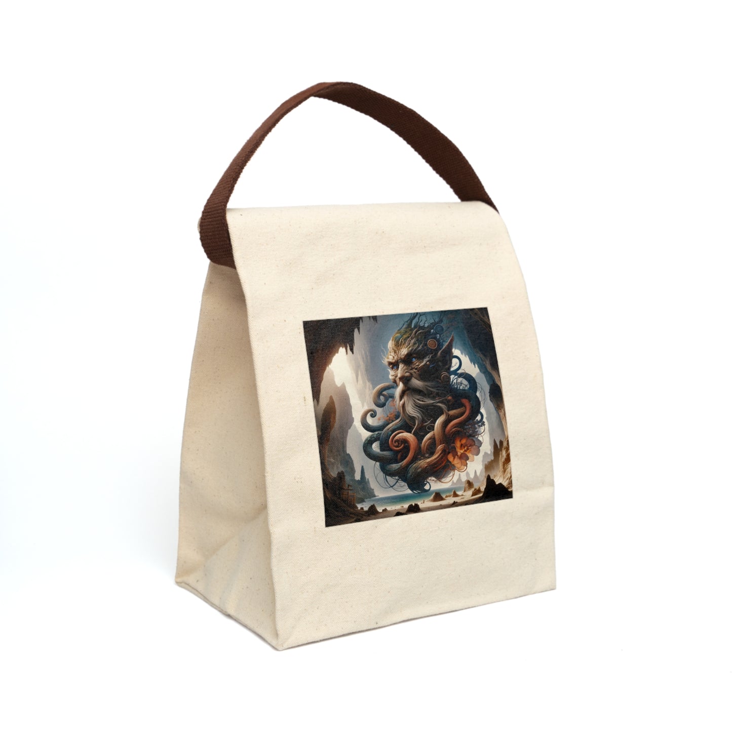 Bolsa de almuerzo | Lona | Con correa | Mitología Oceánica | Deidad Marina