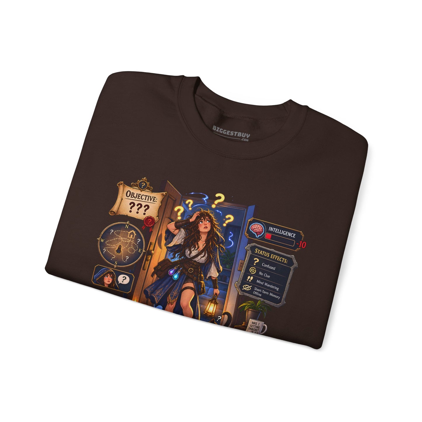 Quest Lost - Crewneck Sweatshirt