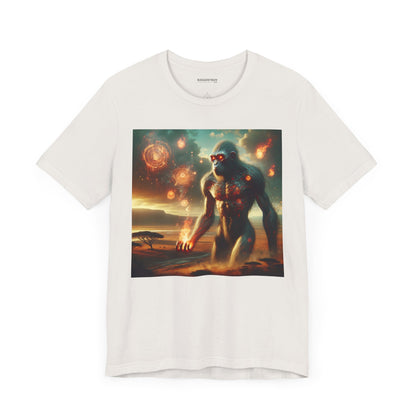 T-shirt | Unisex | Jersey T-shirt | Korte mouw | Oeroud Titan | Vuurmythologie | Kolossus