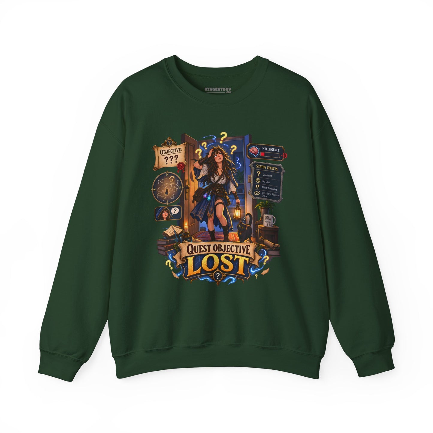 Quest Lost - Crewneck Sweatshirt
