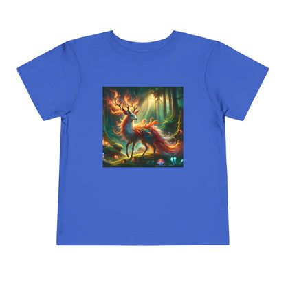 T-Shirt | Toddler Tee | Short Sleeve | Mystical Kirin | Forest Spirit Deer