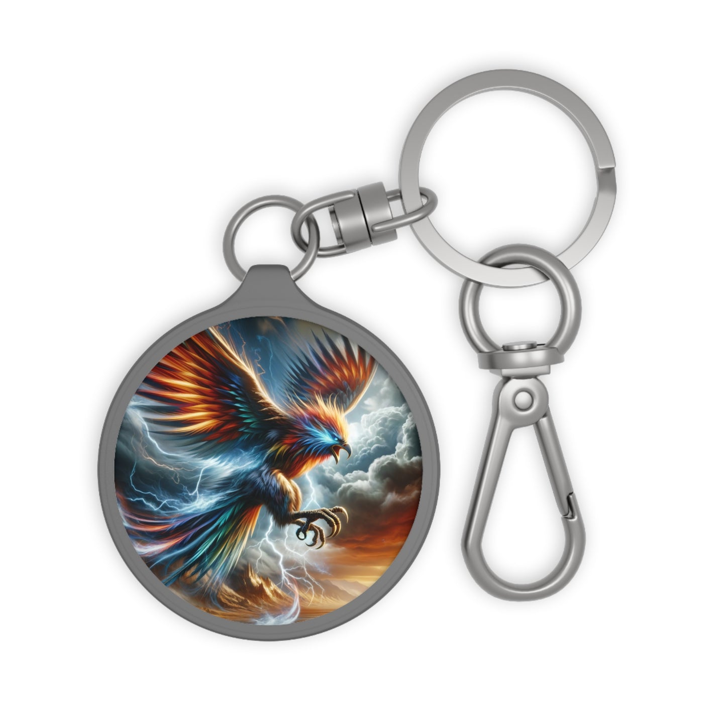 Round Keychain