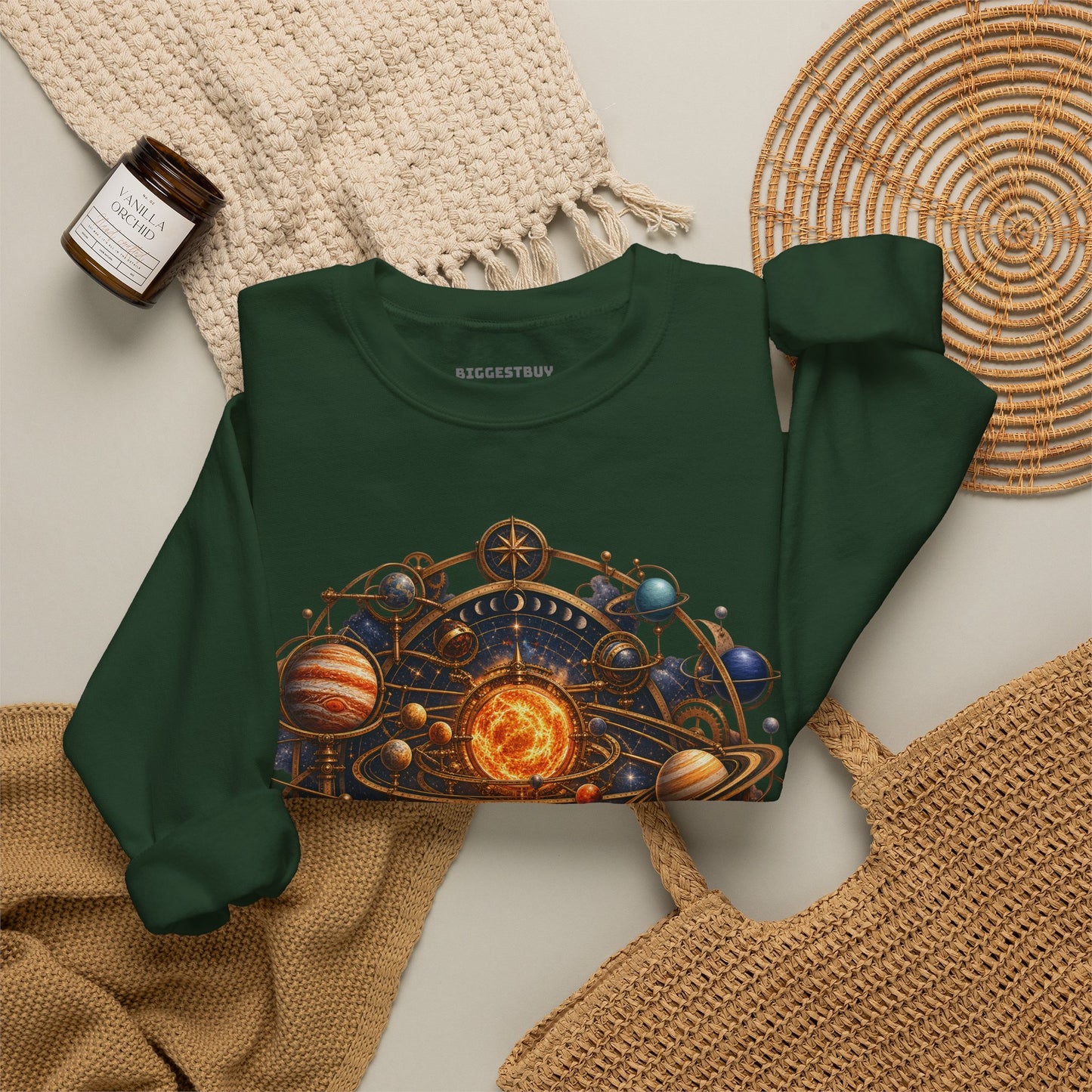 Orbital Opulence - Crewneck Sweatshirt