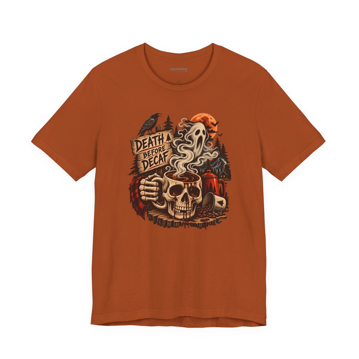 Death Decaf - Classic Jersey Tee