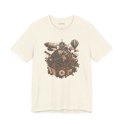 Steampunk Globe - Classic Jersey Tee