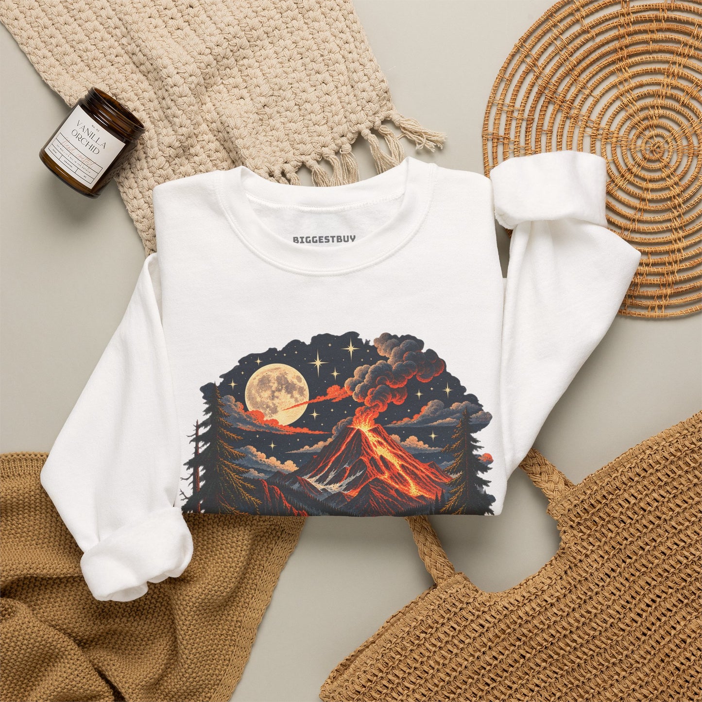 Volcanic Visions - Crewneck Sweatshirt