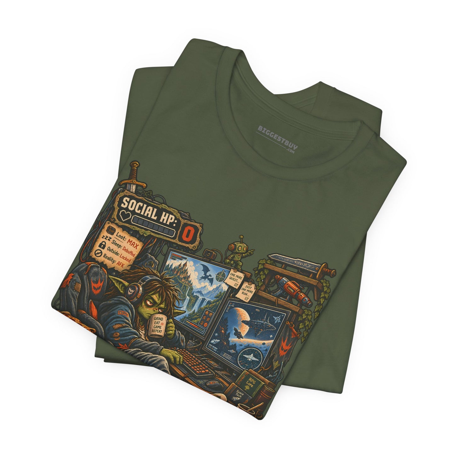 Social Zero - Classic Jersey Tee