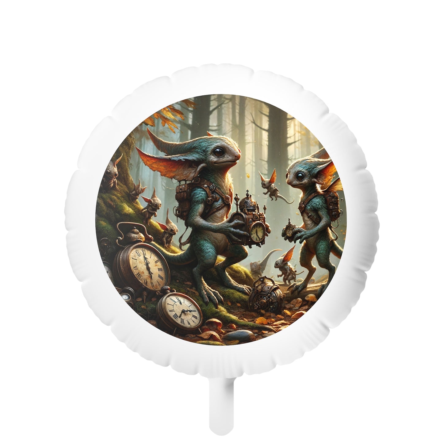 Balloon | Helium | Mylar | Celtic Fantasy | Pooka Timekeeper