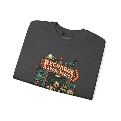 Social Recharge - Crewneck Sweatshirt