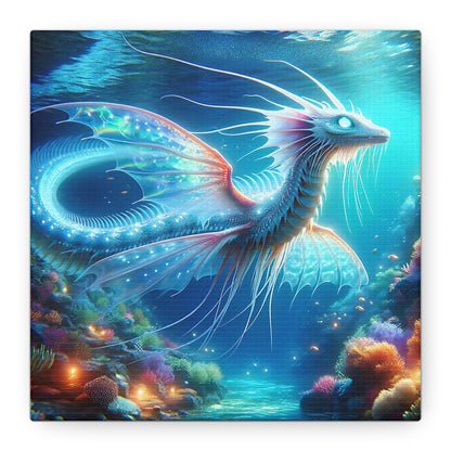 Płótno | Matowy | Mitologia morska | Ryujin | Smok wodny