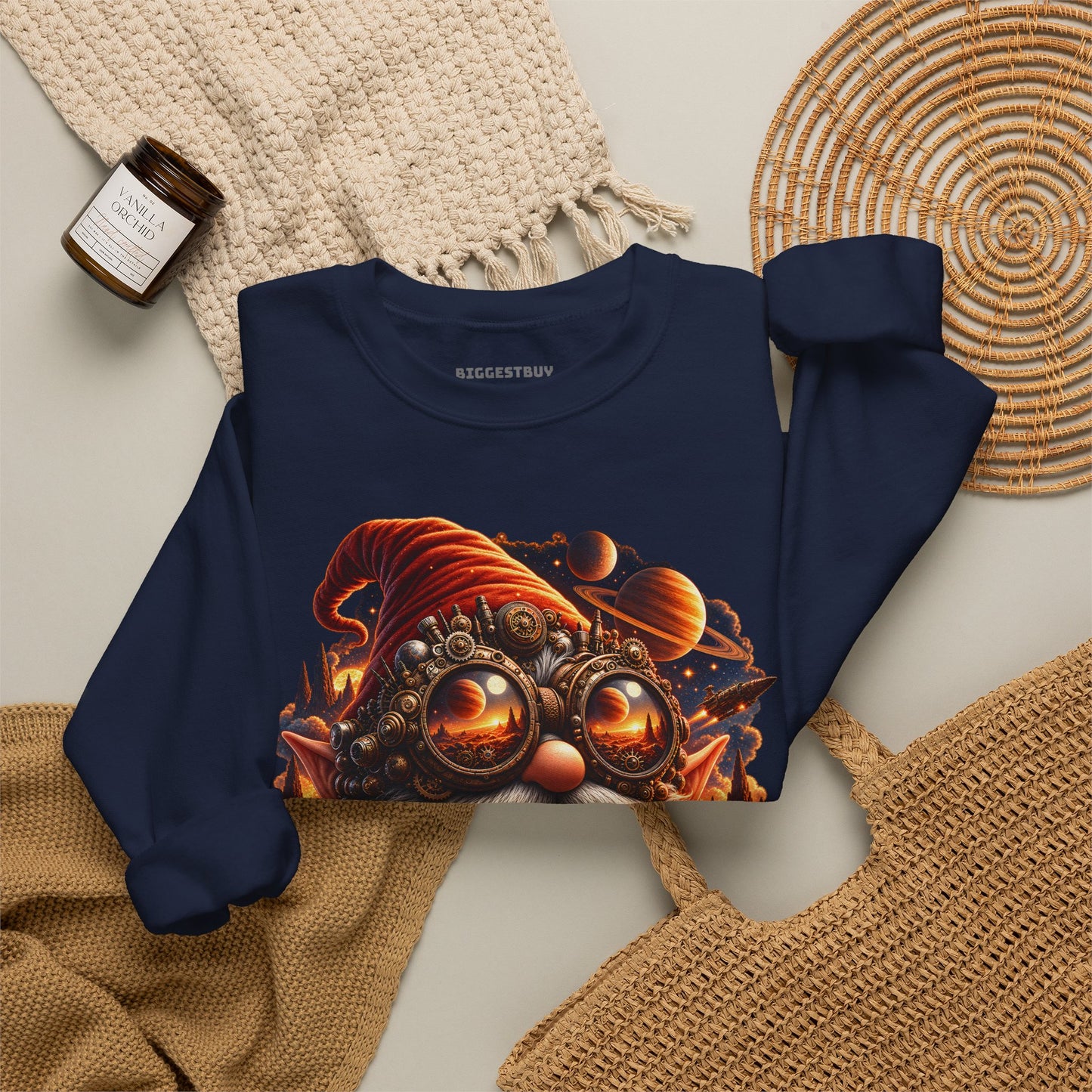Clockwork Explorer - Crewneck Sweatshirt