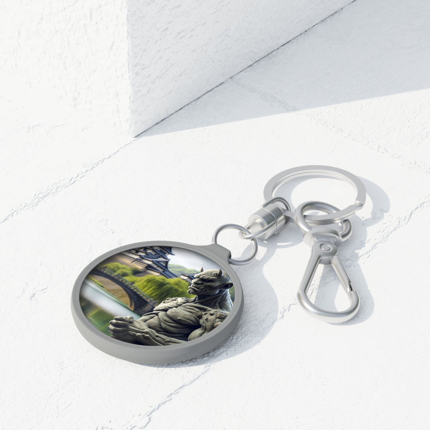 Round Keychain