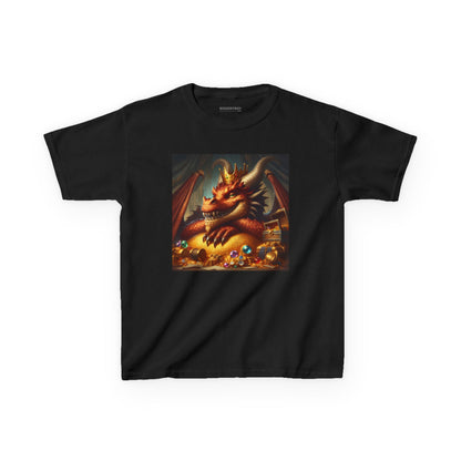 T-Shirt | Koszulka dziecięca | Ciężka bawełna | Nordycka Mitologia | Fafnir | Smok
