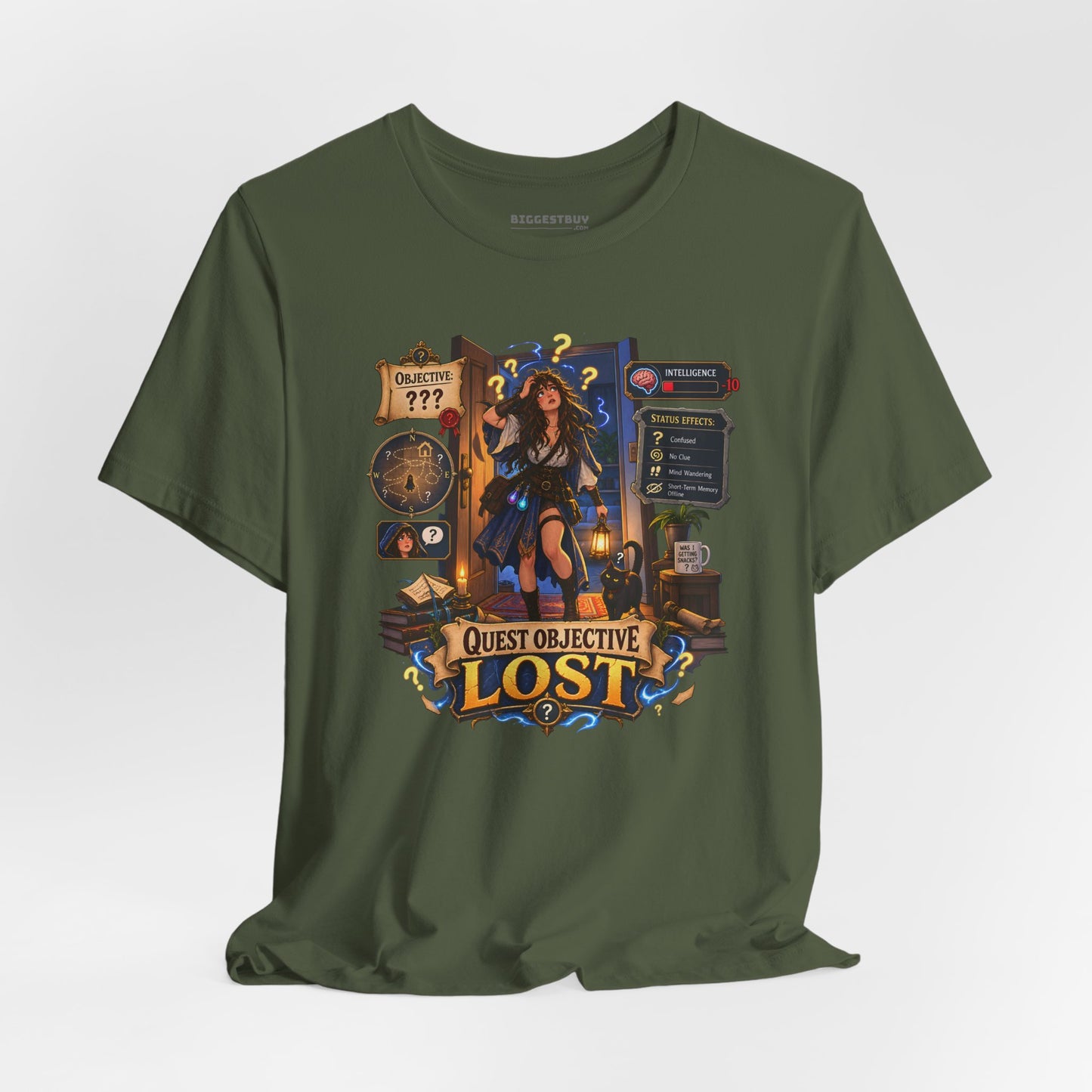 Quest Lost - Classic Jersey Tee