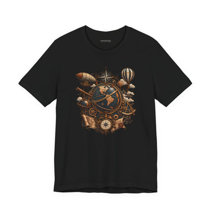 Steampunk Globe - Classic Jersey Tee