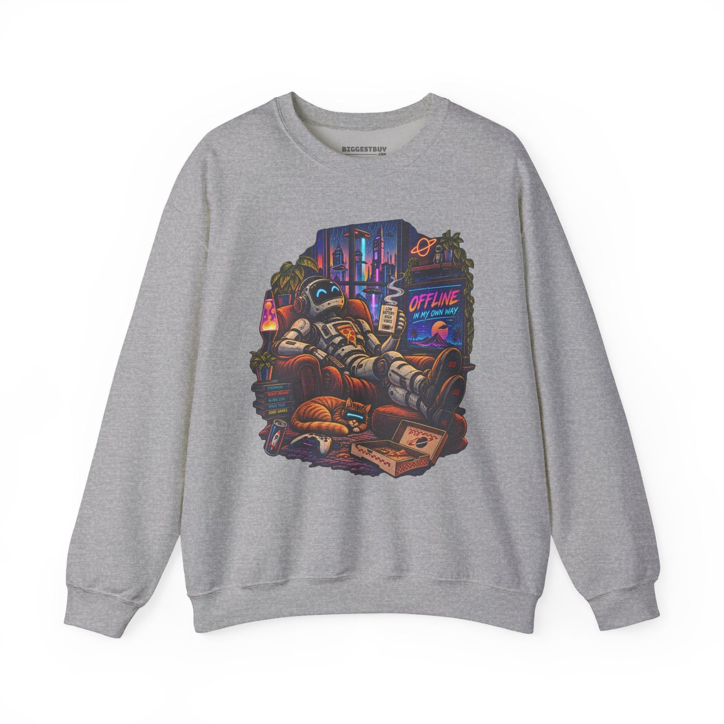 Offline Orbit - Crewneck Sweatshirt