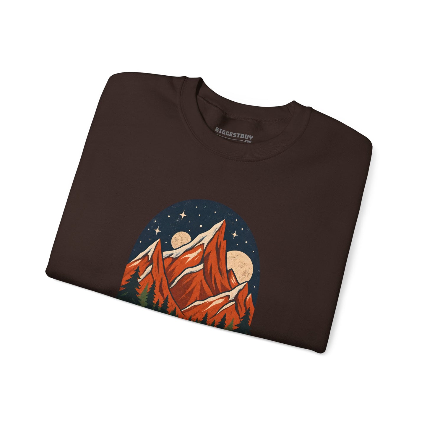 Mountain Maze - Crewneck Sweatshirt