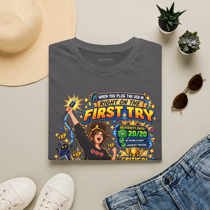 First Try - Softstyle T-Shirt