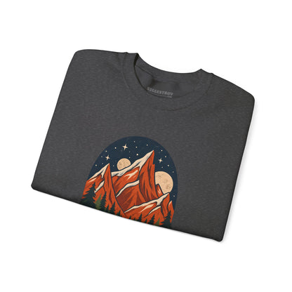 Mountain Maze - Crewneck Sweatshirt