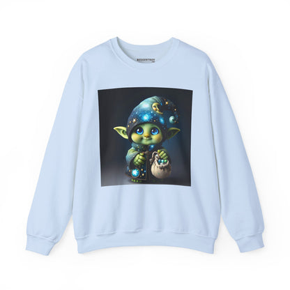 Genser | Unisex | Rund hals | Kraftig blanding | Fantasi | Skogsalv | Trollmann