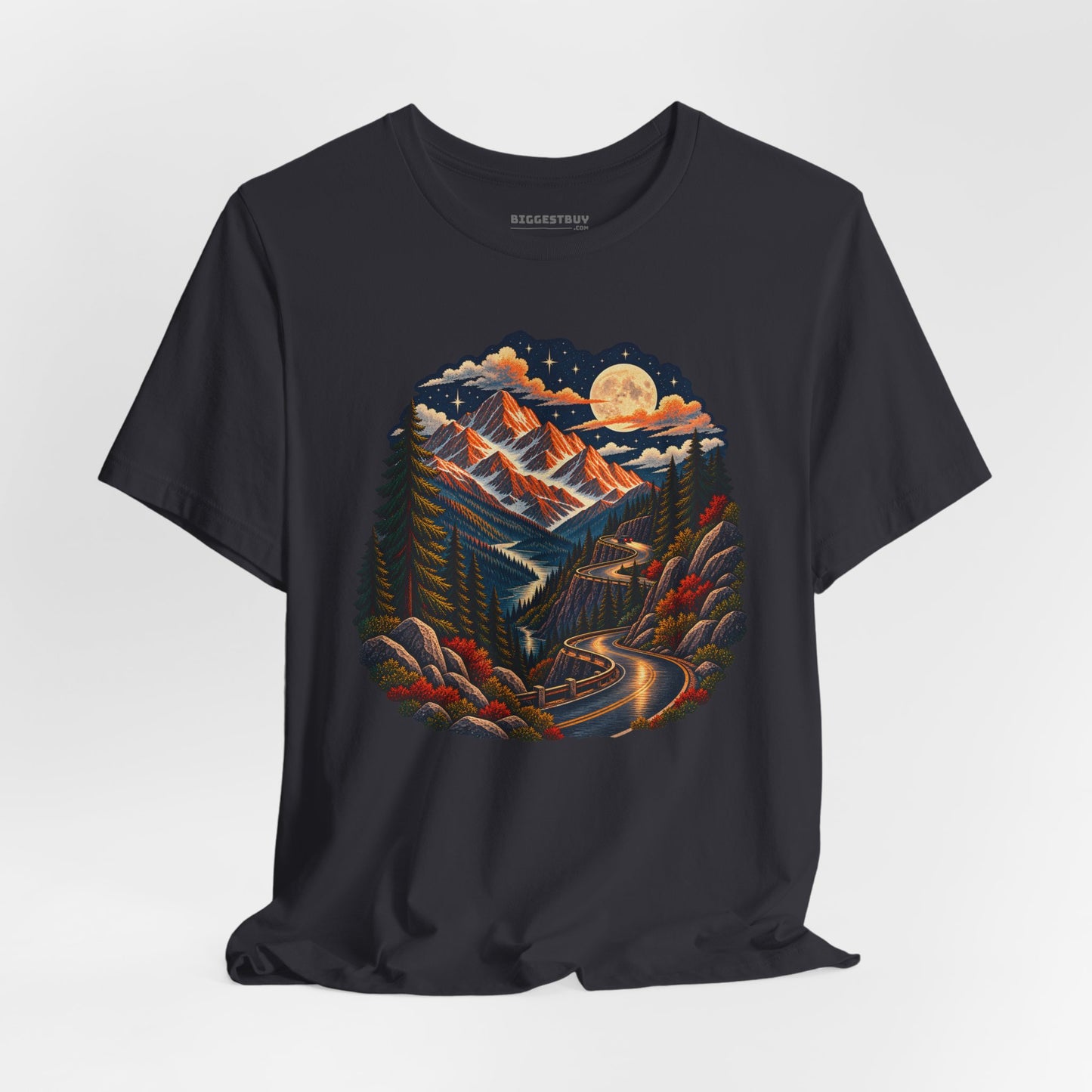 Moonlit Mountain - Classic Jersey Tee