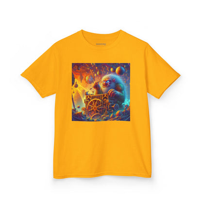 T-Shirt | Koszulka dziecięca | Ciężka bawełna | Mitologia Arktyczna | Mechanik Lodu