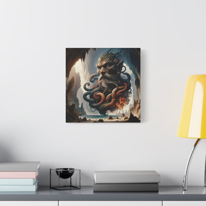 Toile | Mate | Mythologie Maritime | Divinité Aquatique