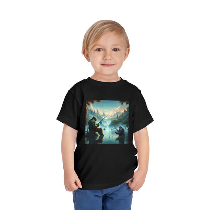 T-shirt | Peuter T-shirt | Korte mouw | Heldensage | Interraciale Vriendschap