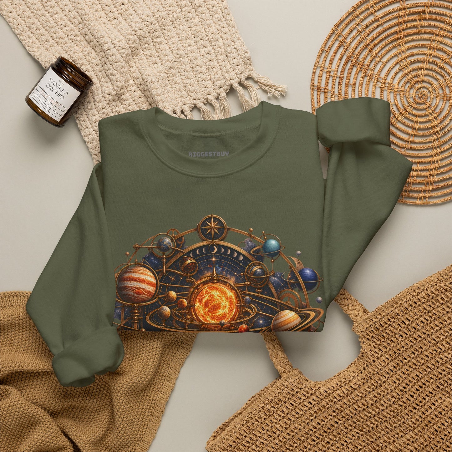 Orbital Opulence - Crewneck Sweatshirt