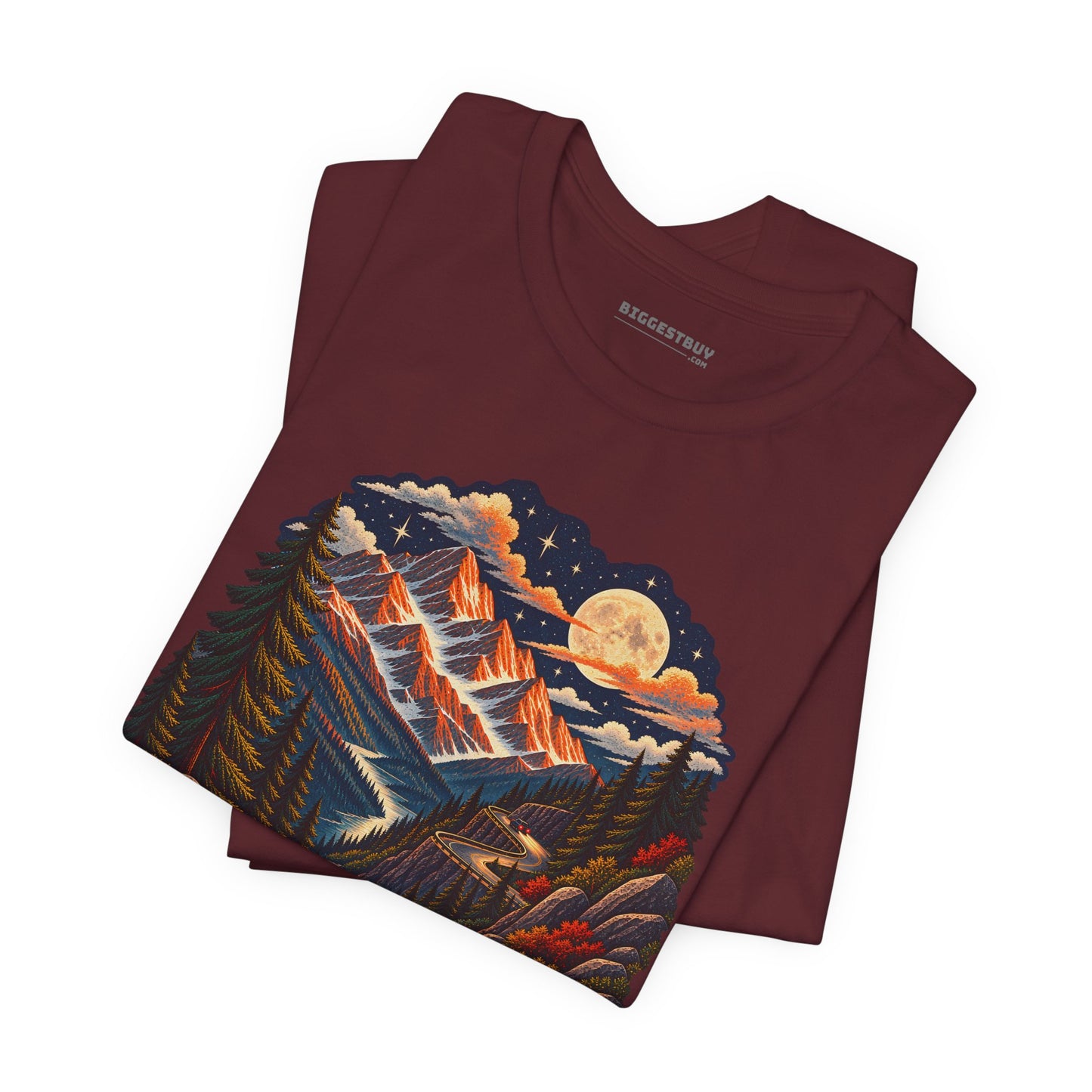 Moonlit Mountain - Classic Jersey Tee