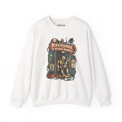Social Recharge - Crewneck Sweatshirt