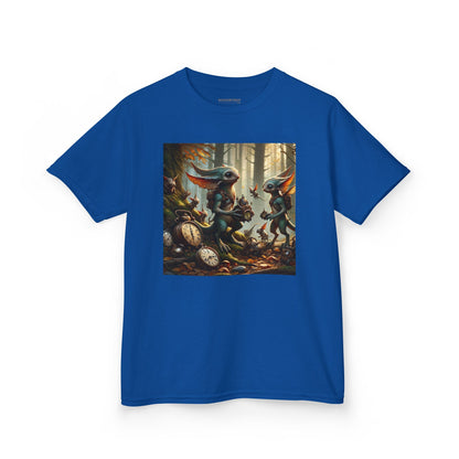 T-Shirt | Koszulka dziecięca | Ciężka bawełna | Steampunk Fantasy | Leśne Pooka
