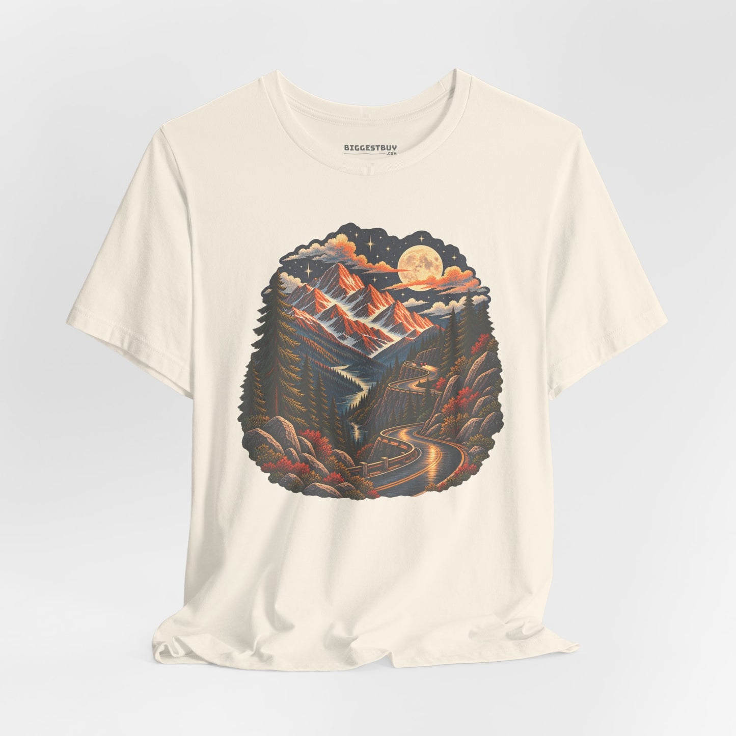 Moonlit Mountain - Classic Jersey Tee