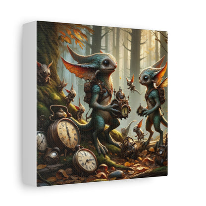 Canvas | Mat | Steampunk Feeën | Boswachters