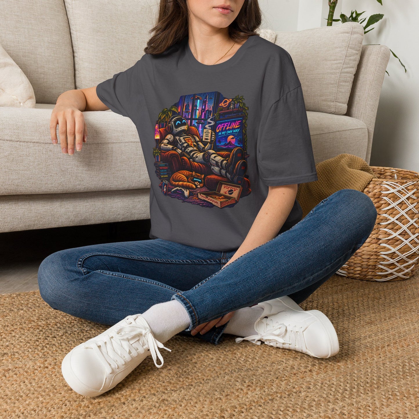 Offline Orbit - Softstyle T-Shirt