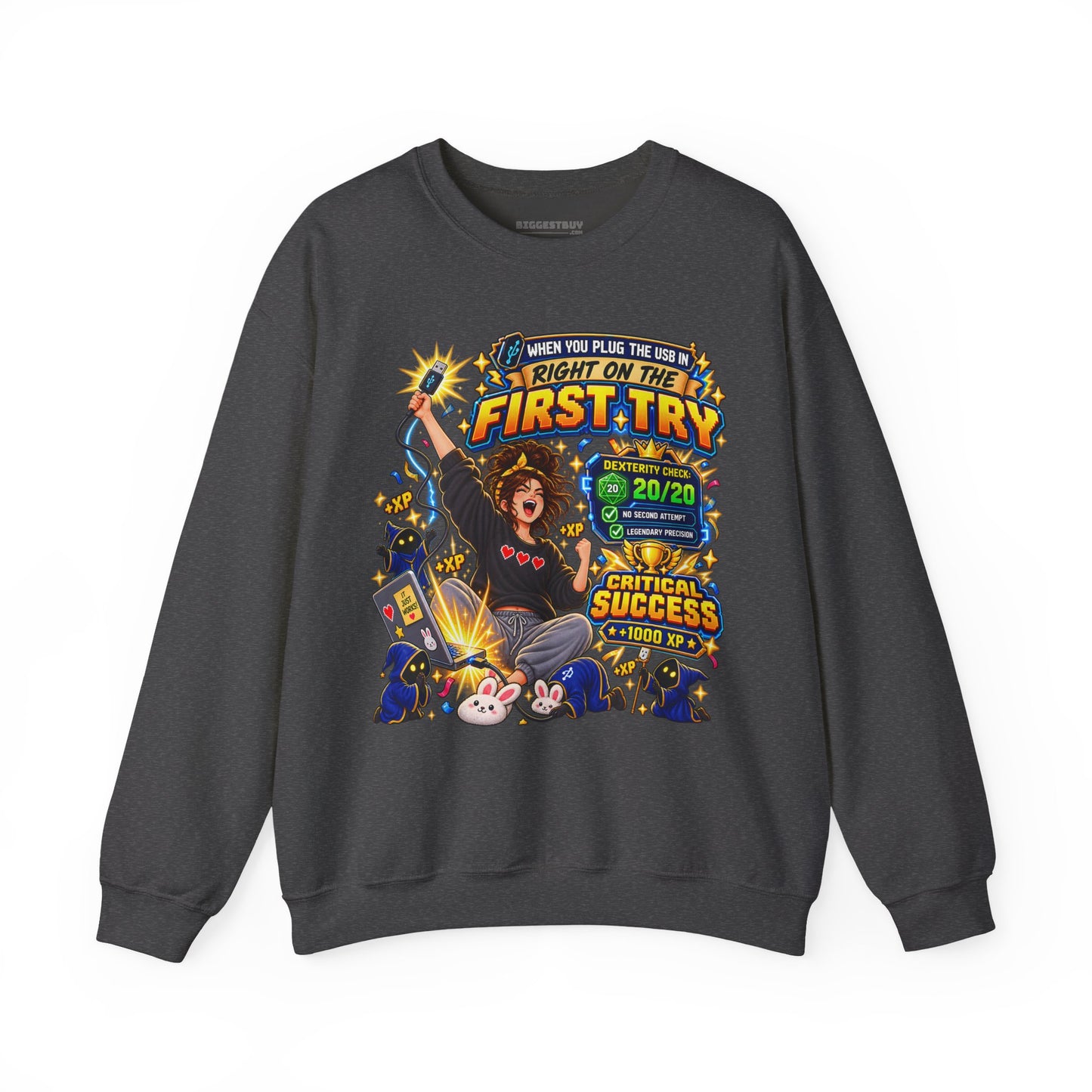 First Try - Crewneck Sweatshirt