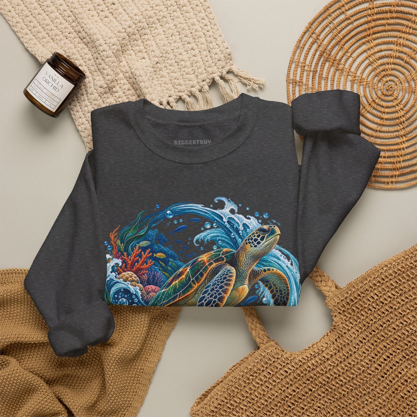 Sea Serenade - Crewneck Sweatshirt