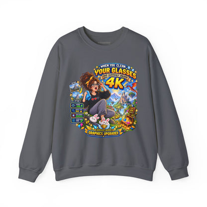 Glasses Galaxy - Crewneck Sweatshirt