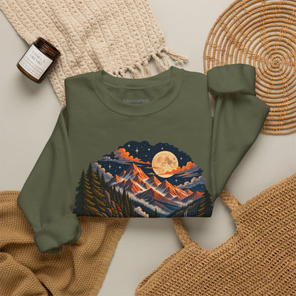 Midnight Rails - Crewneck Sweatshirt