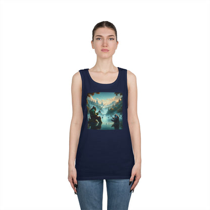 เสื้อกล้าม | ยูนิเซ็กส์ | ผ้าฝ้ายเนื้อหนา | แฟนตาซีสันติภาพ | ออร์คและคนแคระ