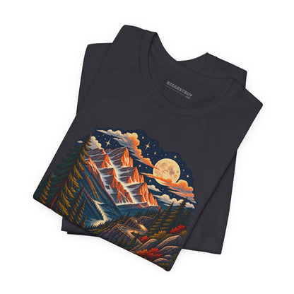 Moonlit Mountain - Classic Jersey Tee