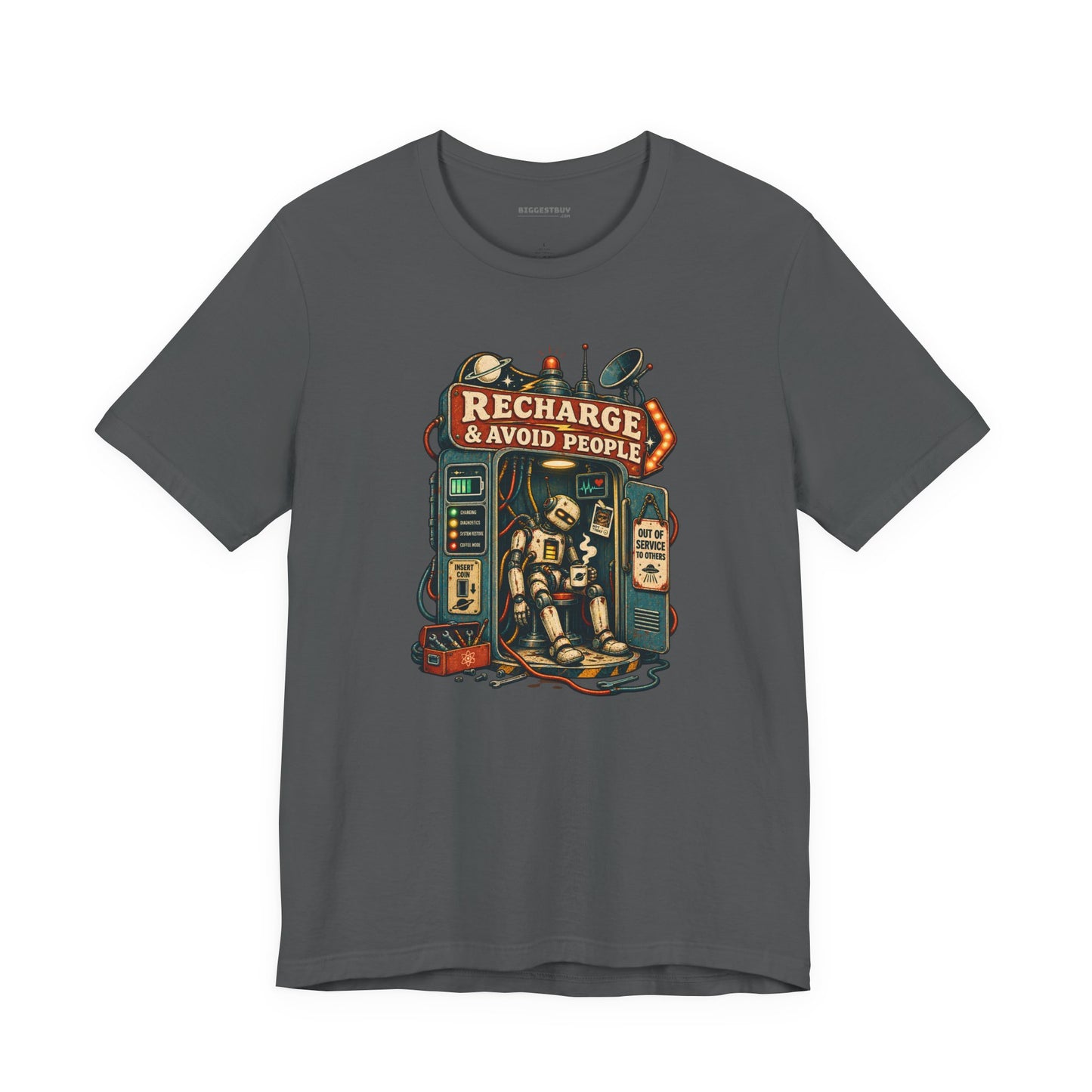 Social Recharge - Classic Jersey Tee
