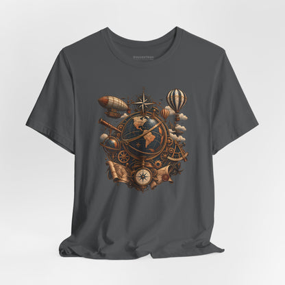 Steampunk Globe - Classic Jersey Tee